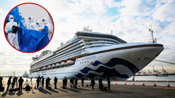 Коронавирус обнаружен у 40 граждан США с круизного лайнера Diamond Princess