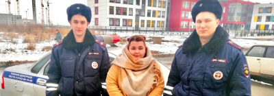 <br />
        Жительница Великого Новгорода поблагодарила инспекторов ДПС за помощь на дороге    